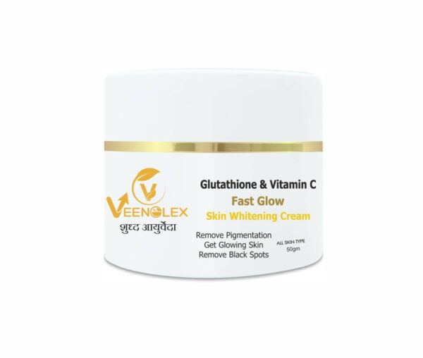 Veenolex Skin Whitening Cream with Glutathione and Vitamin C for Glow and Fairness